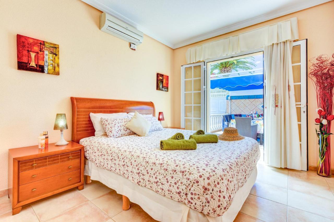 Villa Teide Sol Con Piscina Climatizada, Playa Fanabe, Costa Adeje Exteriér fotografie