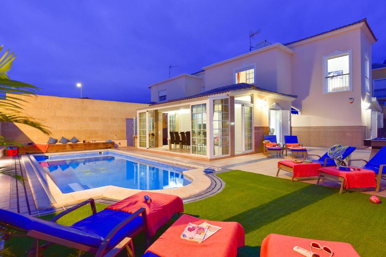 Villa Teide Sol Con Piscina Climatizada, Playa Fanabe, Costa Adeje Exteriér fotografie