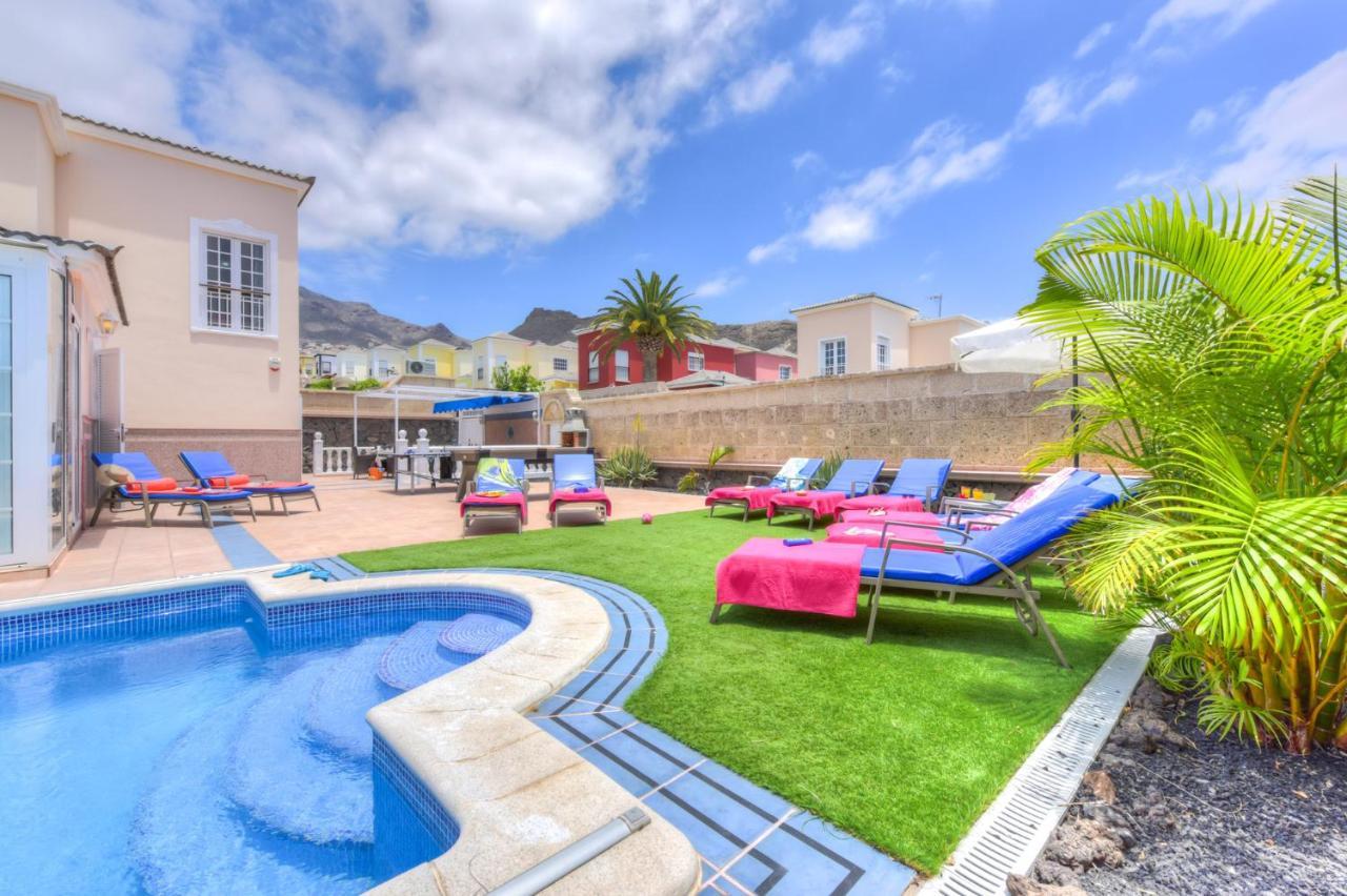 Villa Teide Sol Con Piscina Climatizada, Playa Fanabe, Costa Adeje Exteriér fotografie